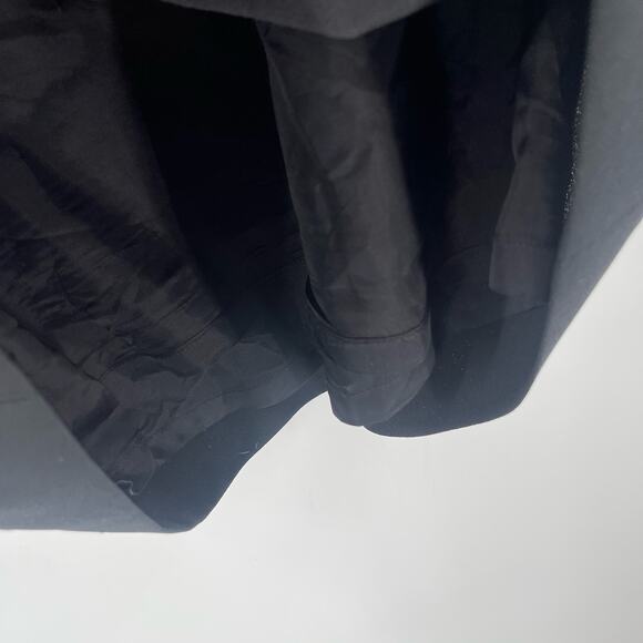 VINTAGE X LAUNDRY BY SHELLI SEGAL Dress Size 4 Mini One Shoulder Black LBD 90s - Picture 10 of 10